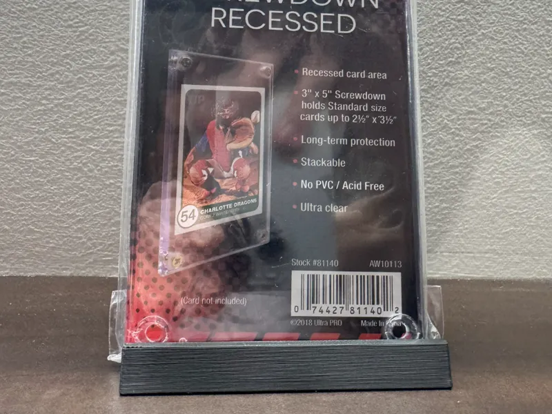 1/4" Hard Cover Card Stand