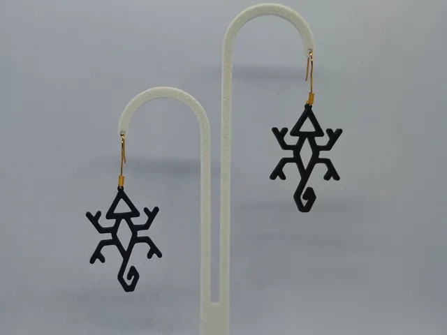 Pendientes Camaleón