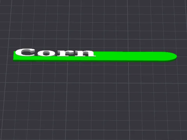 Corn Garden Marker
