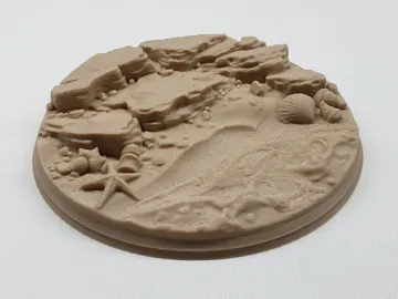 Escenografía en miniatura: Base|Terrain|Diorama - Beach View — vista de referencia 3