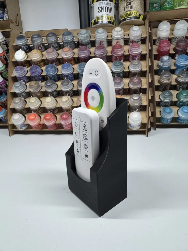 Remote Control Pla soporte doble para mando a distancia de pared - Modelo de impresión 3D ...