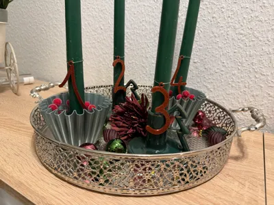 Advent Wreath Numbers