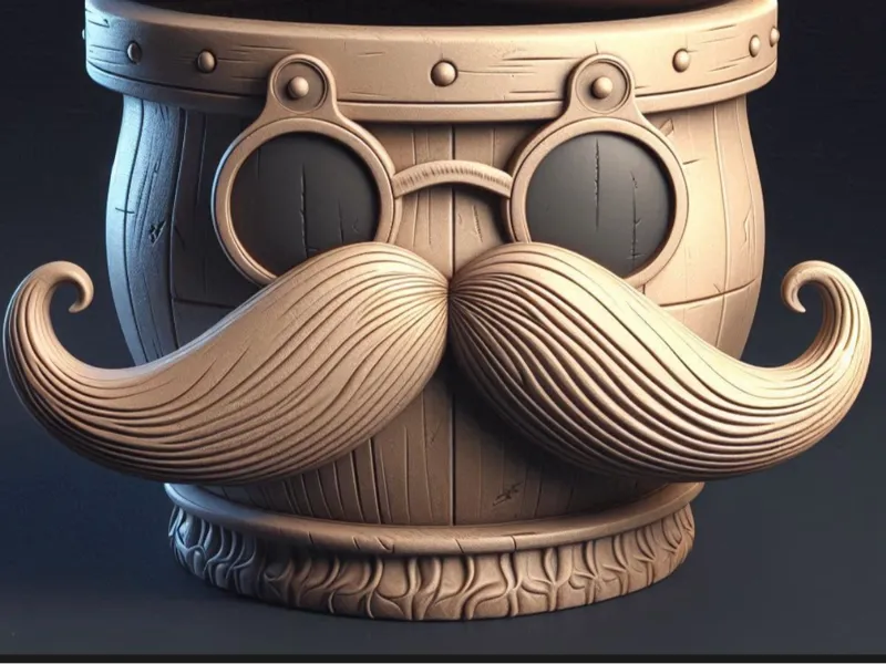 Steamboat Ricky Plant/Cup Holder