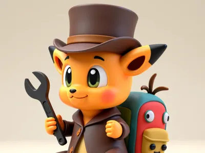 Cute mechanic