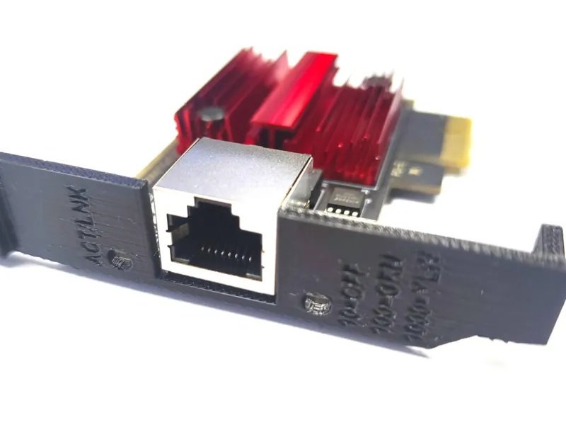 Bracket for Fenvi 2.5Gbps card for Lenovo M920q