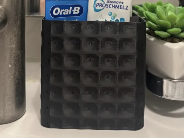 Modern 3-Compartment Bathroom Organizer Make Up