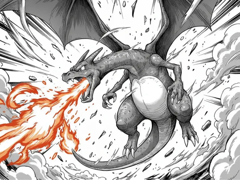Charizard HueForge Wall Art – 150mm x 136mm