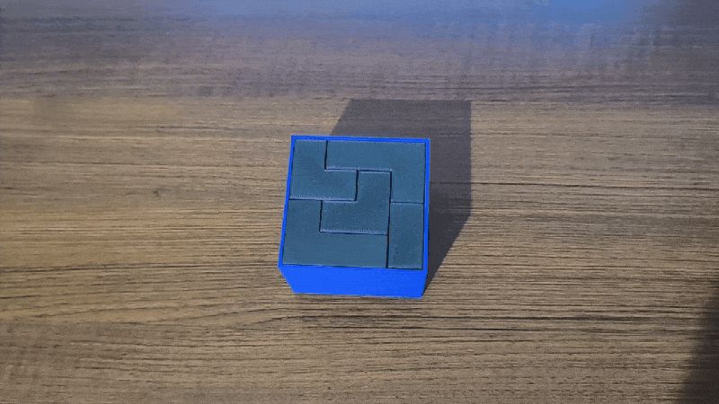 CUBE BOX PUZZLE - GAME BRAIN PUZZLE