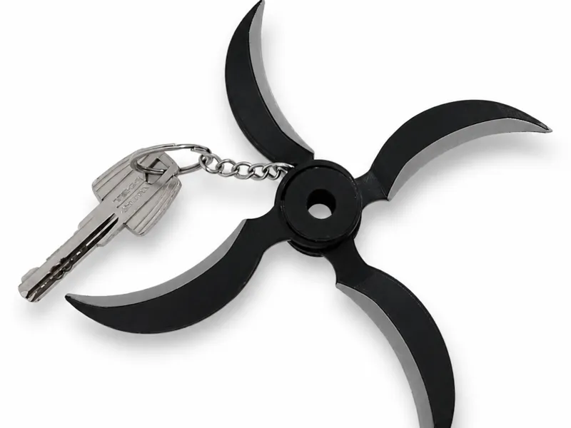 Fuma Shuriken Keychain Naruto (It folds!)