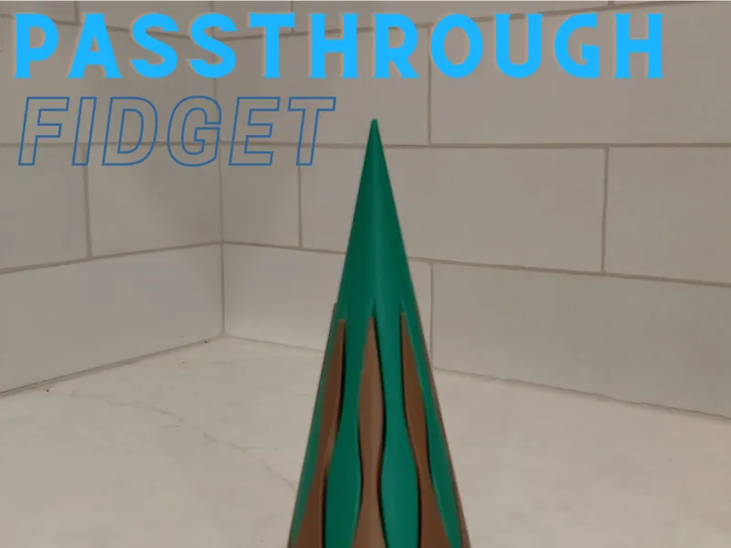 pass through fidget