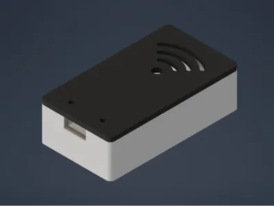 ESP32 WiFi Case - Minimal Design