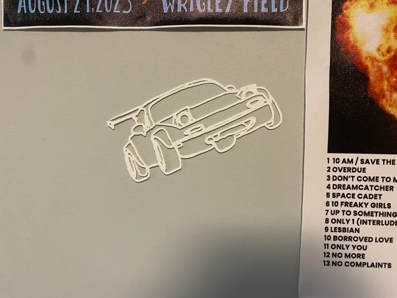 Mazda Miata mx-5 wall art