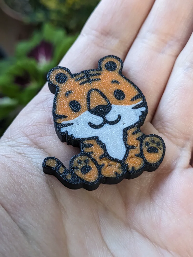 Cute Tiger Magnet