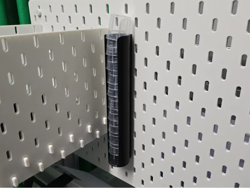Mixing Cup Storage
