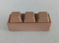 3 Piece Chocolate Block - 3 Clickers Required