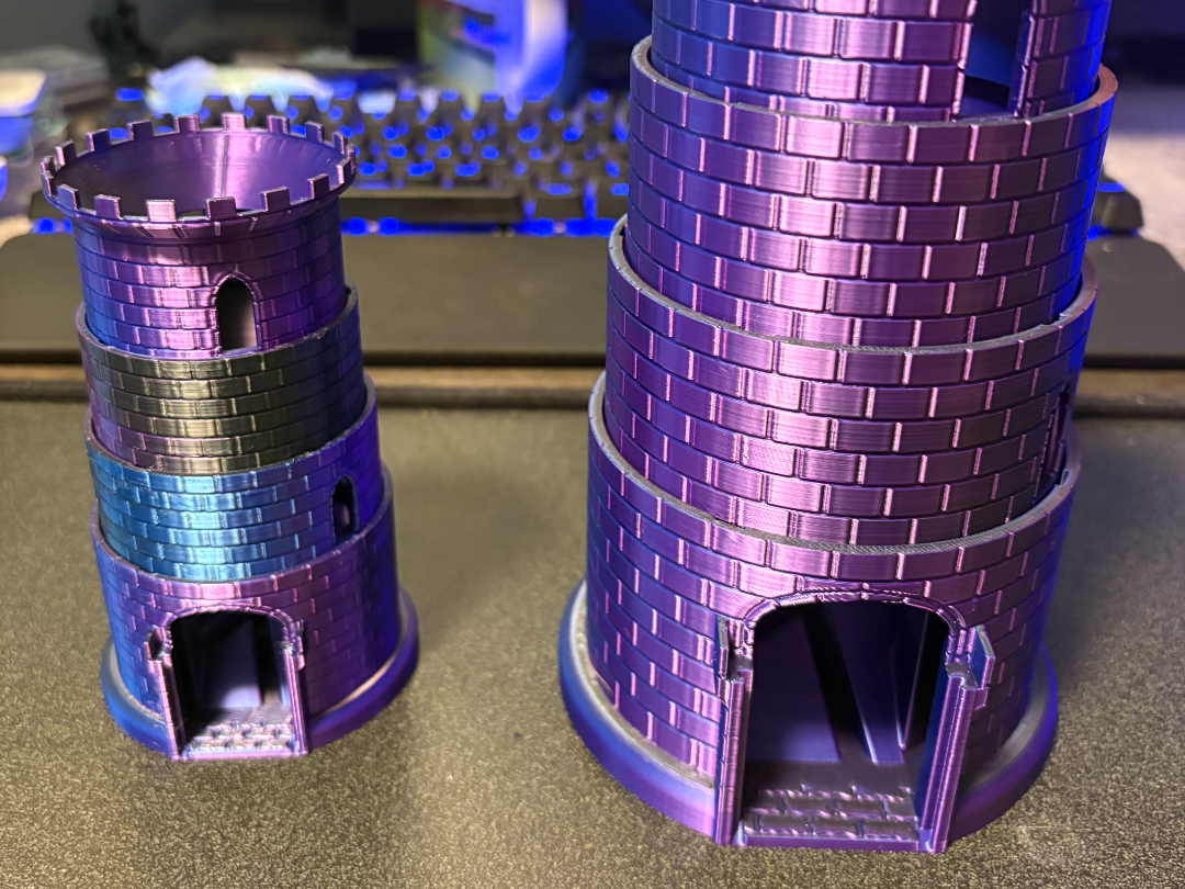 Portable Collapsible Dice Tower