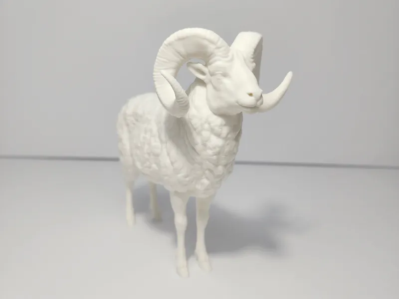 Realistic Bighorn Sheep (Ram)