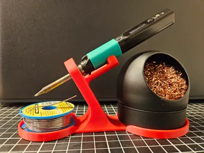 Pinecil Soldering Iron Stand with extra base