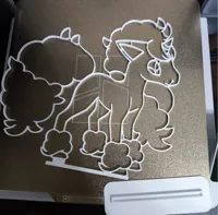 Figurine low poly Ponyta de Galar (Pokémon) — photo 1