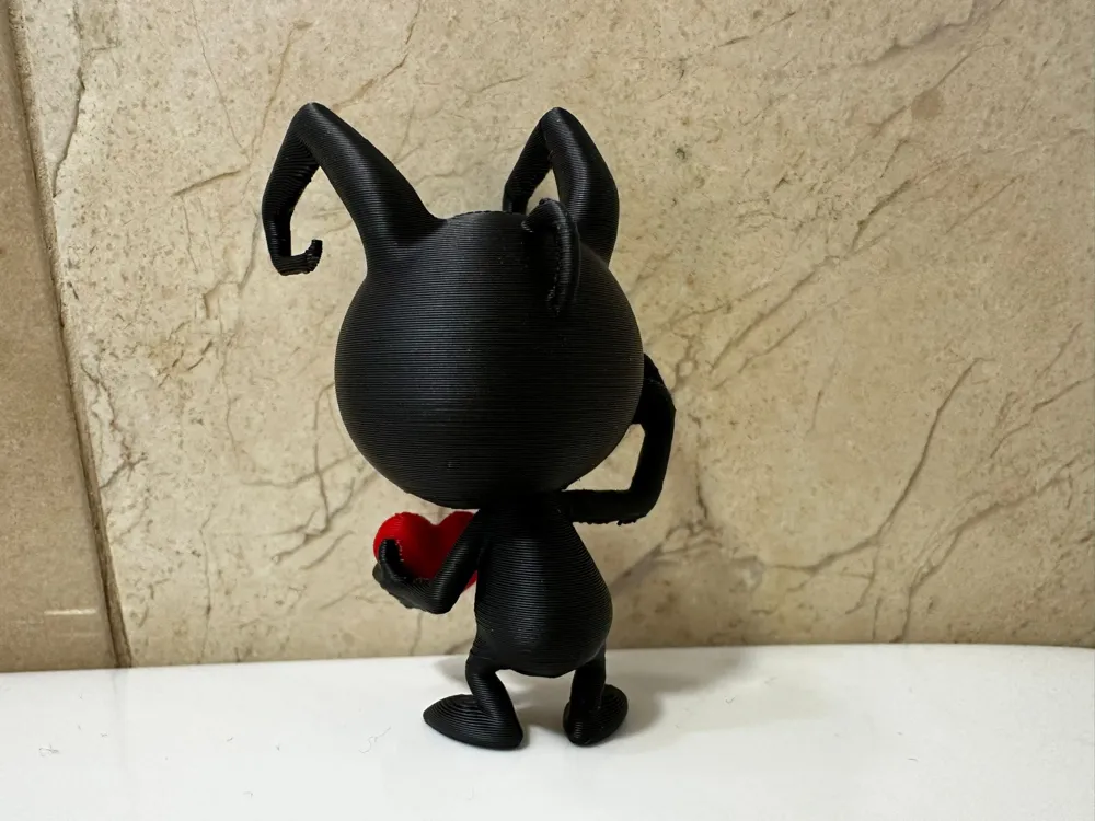 Heartless Shadow with Heart - Free 3D Print Model - MakerWorld