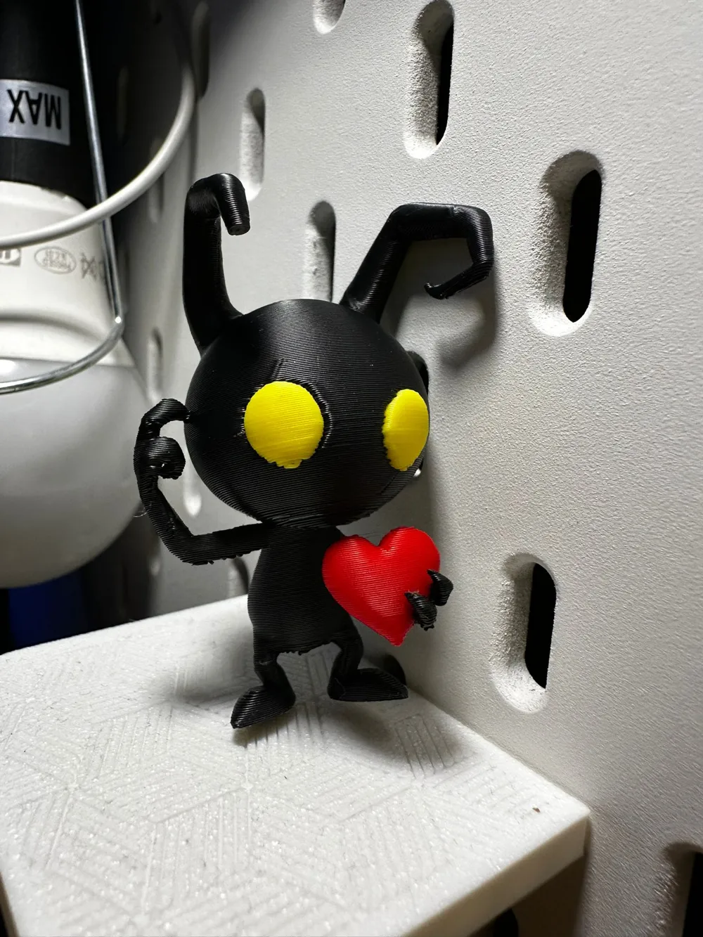 Heartless Shadow with Heart - Free 3D Print Model - MakerWorld