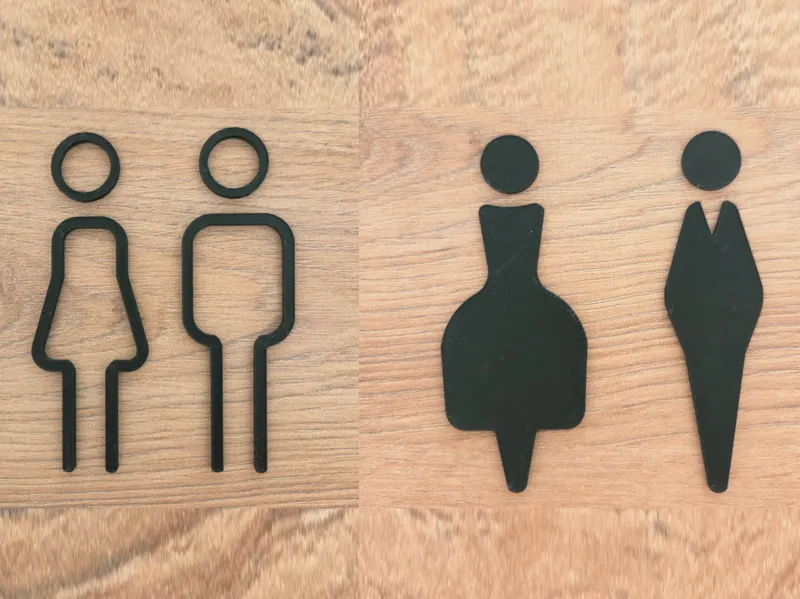 WC Sign