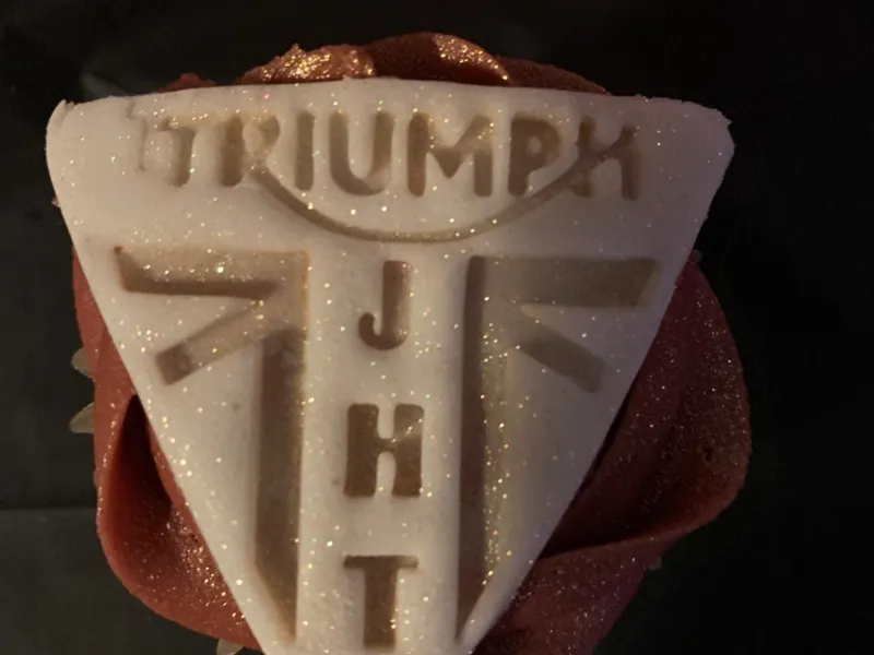 Triumph logo cookie / icing cutter