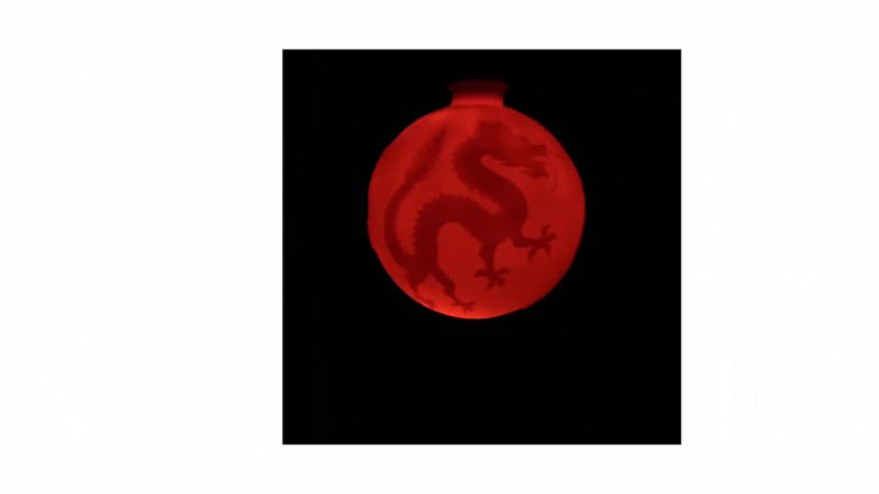 Year of the Dragon small lantern 1