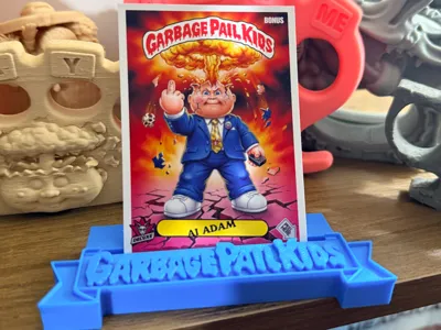 Garbage Pail Kids Trading Card Stand