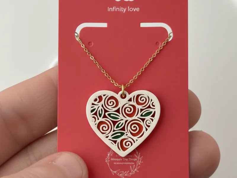 Heart in Bloom Pendant