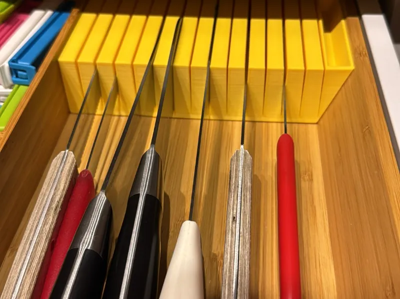 Messer organizer ikea variera