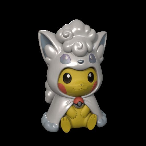 Pikachu with Alolan Vulpix cosplay