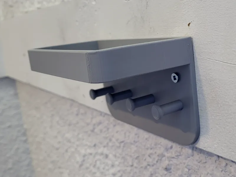Key Holder with storage Tray