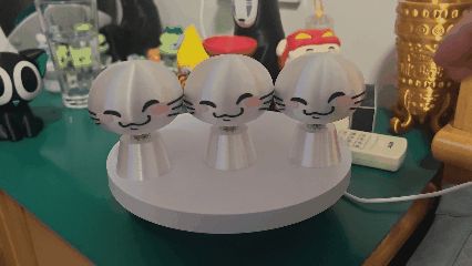 火影可爱摸头按键解压小玩具