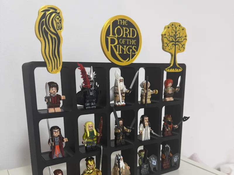 N3RDSTAND Lord of the Rings L€GO Minifig Stand