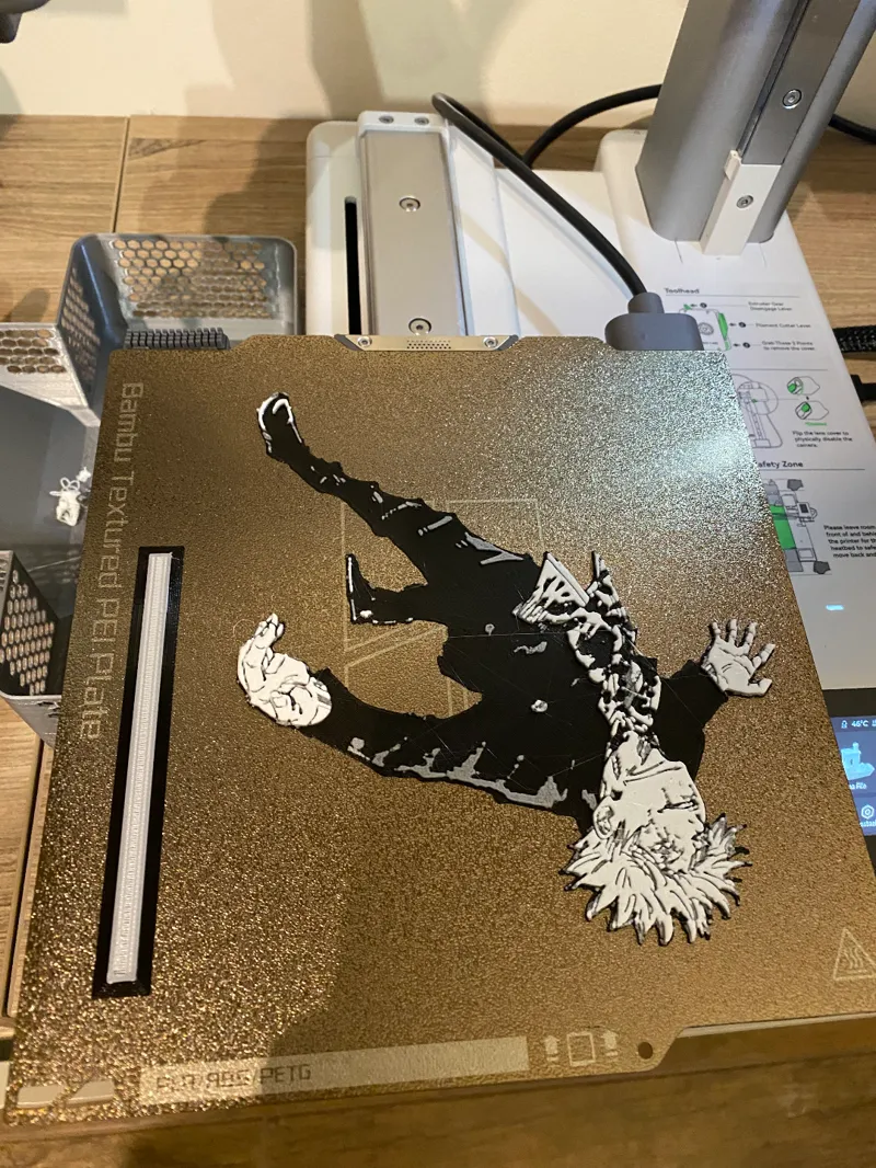Satoru Gojo Falling Hueforge