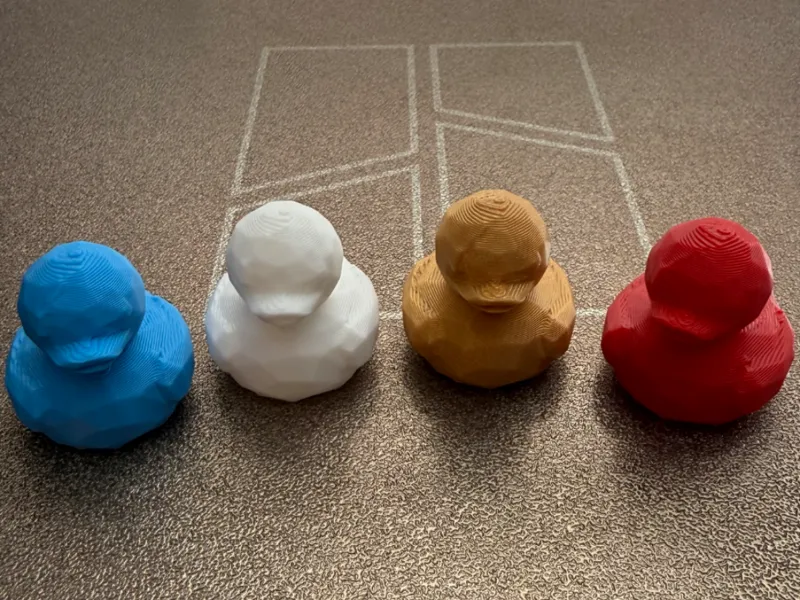 low poly rubber duck