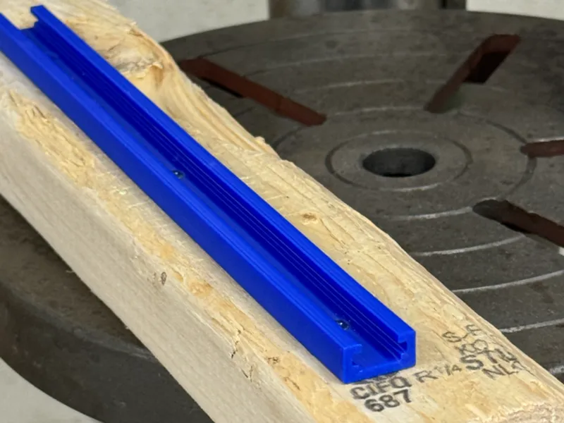 T-Track for Woodworking with screw holes 3/4"