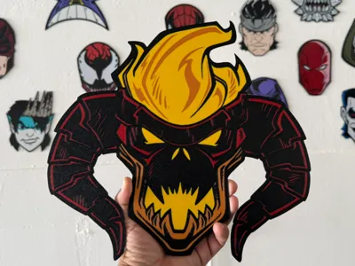 Flaming Daemon