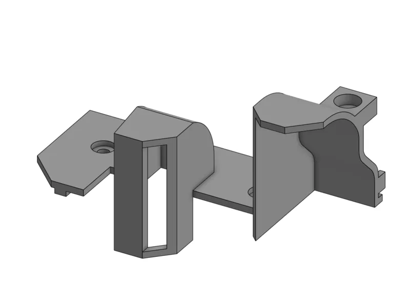 Bambu Lab P1P Front Assembly Fan Cover