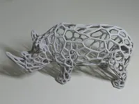 Rhinocéros façon Voronoi — photo 2