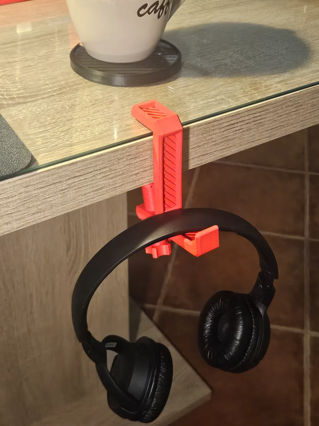 Industrial Headphone hook view 3