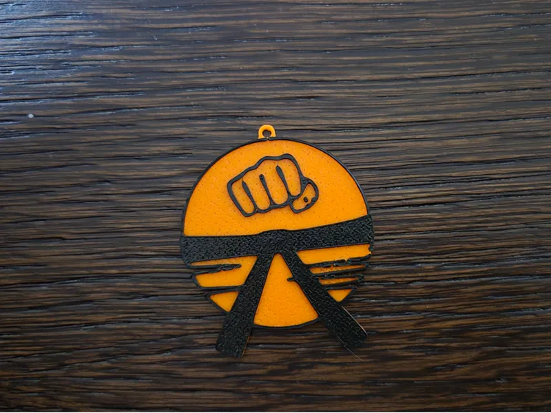 portachiavi karate