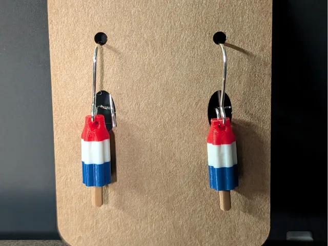 Rocket Pop Earrings (small) 0.8 inches tall