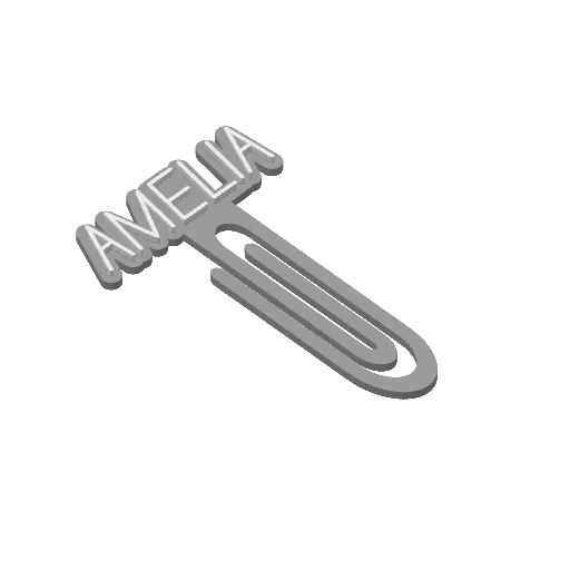 Miniatura 20 do modelo 3D Personalized Name Bookmarks
