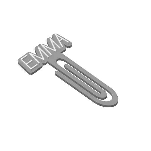 Miniatura 133 do modelo 3D Personalized Name Bookmarks
