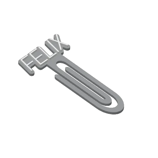 Miniatura 148 do modelo 3D Personalized Name Bookmarks