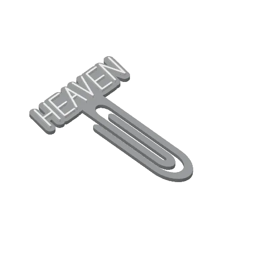Miniatura 183 do modelo 3D Personalized Name Bookmarks