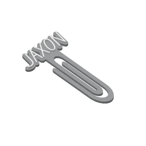 Miniatura 206 do modelo 3D Personalized Name Bookmarks