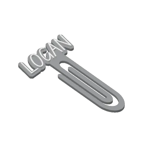 Miniatura 278 do modelo 3D Personalized Name Bookmarks